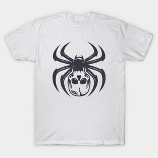 Death Spider Skull Vintage Design T-Shirt